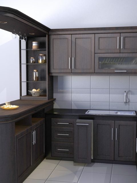 Model lemari dapur