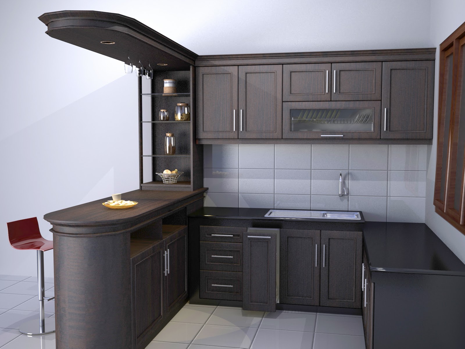 Model lemari dapur